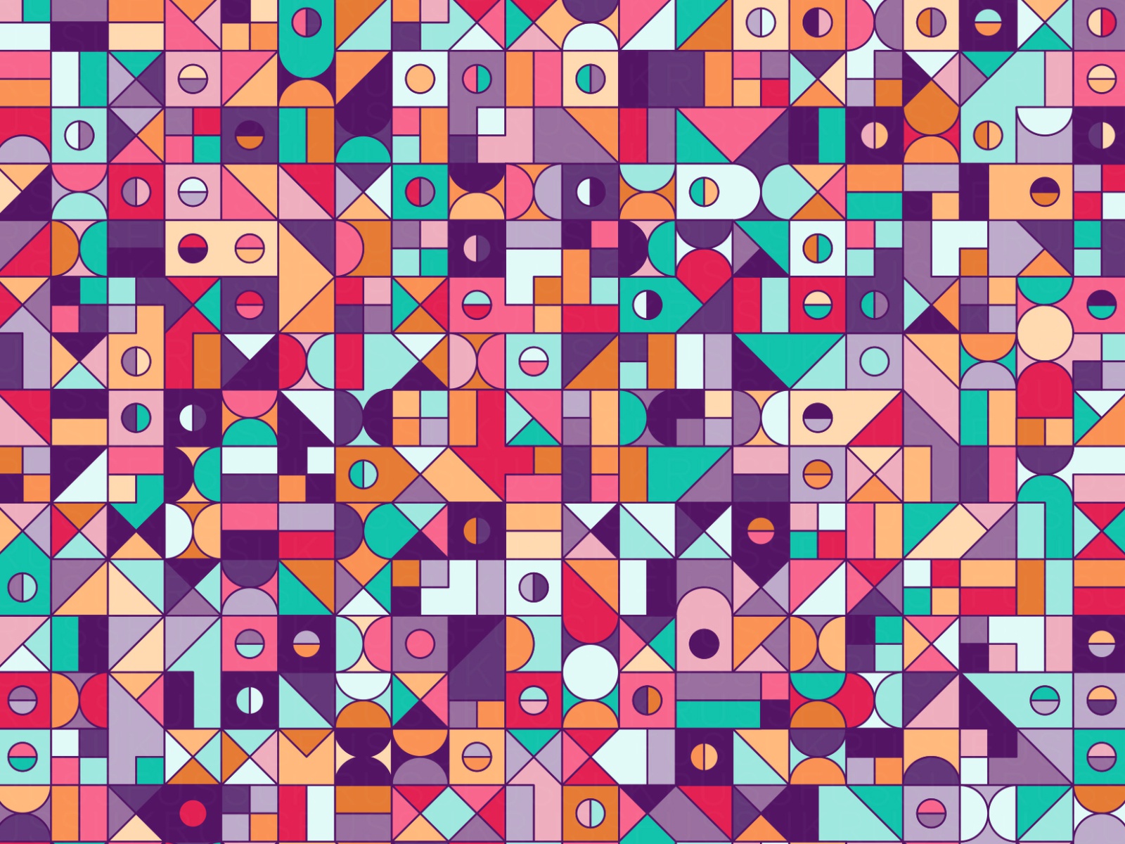 A generative grid by Russ Parker