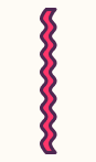 A tiny squiggle line