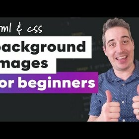 Background images with HTML & CSS