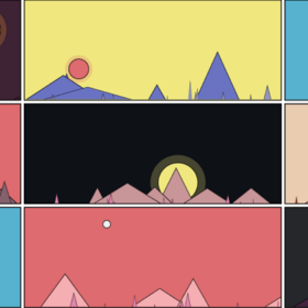 Generative Mountain Scenes